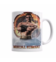 MORTAL KOMBAT JONNY CAGE GAME Kupa Bardak Porselen