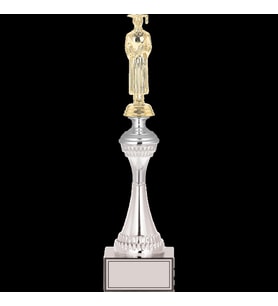 ODAK KUPA - Figürlü Kupalar - Mezuniyet Erkek Figürlü Kupalar FG-030 A - 37 cm