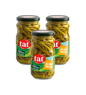 Tat Acı Biber Yakan Tursu 330 Gr Cam x 3 Adet