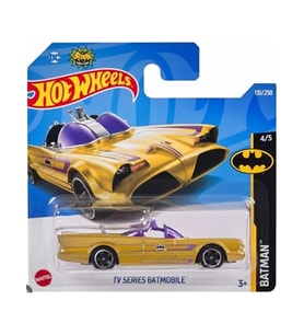 Hot Wheels TV Series Batmobile - Gold - 2022 - HCW61 (1/64)