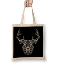 Star Animal Stag Bez Çanta Uzun Saplı