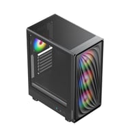 POWERBOOST 650W 80+ BRONZE PBA5065B-650W GAMING MID-TOWER PC KASASI