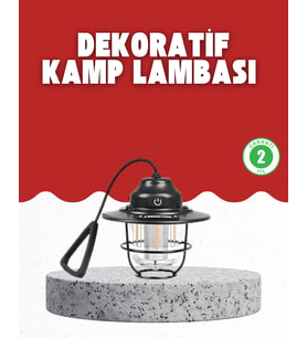 Açık Hava Etkinlikleri İçin Çam Kozalağı Gece Işığı