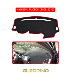 HYUNDAİ TUCSON 2009-2015TORPİDO KORUMA HALISI KIRMIZI KENAR