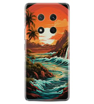 Honor Magic 7 Lite Kılıf Boutique Baskılı Resimli Retro Mountain Pcode -079