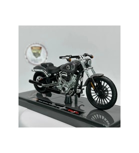 Harley Davidson Softail Breakout 1:18 Diecast Maket Motor