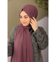 KOYU GÜL Sima Medine İpeği Şal