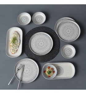 Keramika Stone Kahvaltı Takımı 10 Parça 4 kişilik 21426-27