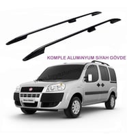 Fiat Doblo 1 Üst Port Bagaj Tavan Çıtası Siyah 2001-2010