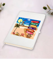 Antalya Tasarımlı Beyaz Defter