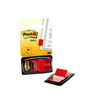 Post-it Yapışkanlı Ayraç İndex 50 Yaprak 25,4x43,18 mm Kırmızı