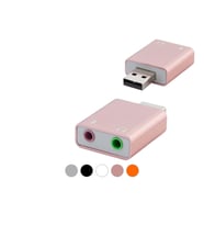 USB Harici Ses Kartı 7.1 - Gümüş HDX5272