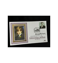 Benham FDC Prince / Prens William 21. Doğum Günü İlk Gün Zarfı Islak İmzalı Limited 13/500