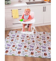 Minimono Mama Sandalyesi Altı ve Aktivite Bakım Örtüsü 145x120cm - Standart