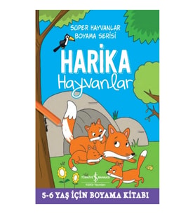 Harika Hayvanlar - Süper Hayvanlar Boyama Serisi