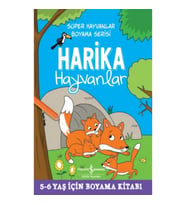 Harika Hayvanlar - Süper Hayvanlar Boyama Serisi