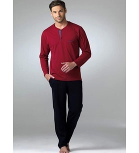 PİERRE CARDİN 5454 Penye Uzun Kol 4 Mevsimlik Çeyiz  Pijama Takımı