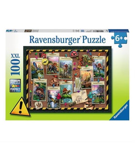 Ravensburger Puzzle 100 Parça Dinosaurs 108680