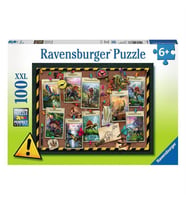 Ravensburger Puzzle 100 Parça Dinosaurs 108680