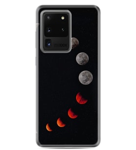 Samsung Galaxy S20 Ultra Kılıf Resimli Desenli Silikon Boyun Askılı Mooons 1861