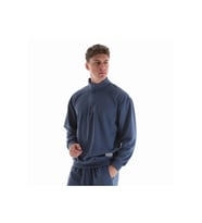 ERKEK DİK YAKA SWEAT (İndigo)
