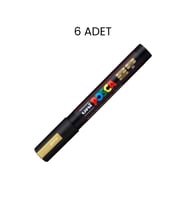 Posca PC-5M Su Bazlı Marker Kalem 6'lı Kutu