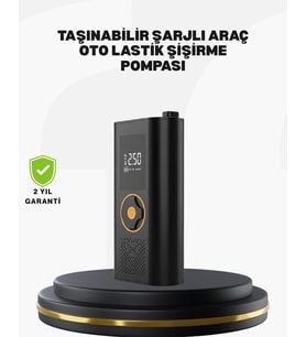 Northcity Taşınabilir Dijital Lastik Şişirme Cihazı - Güvenli ve Pratik Hava Basma Makinesi