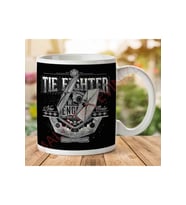New Order Tie Fighter Star Wars Iki Tarafı Baskılı Kupa Bardak