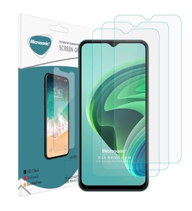 Microsonic Xiaomi Redmi 10 5G Screen Protector Nano Glass Cam Ekran Koruyucu (3`lü Paket) (Renksiz)