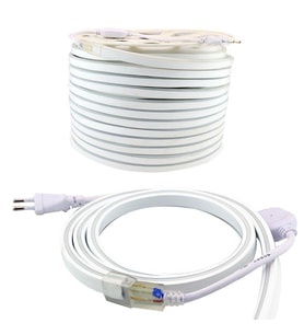 Ayt Powermaster 9x16 Hortum Led 100 Metre Beyaz 220 Volt 1 Metrede Kesilebilir Dış Cephe Şerit Led Aydınlatma
