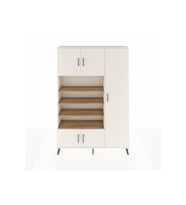 Arges Dolap 11 Raflı 5 Kapaklı 132x30x195 Aytaşı-Aytaşı/Çam