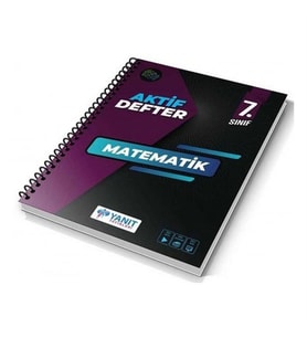 7 Sınıf Matematik Aktif Defter Yanıt Yayınları