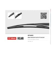 SİLECEK SÜPÜRGESİ ARKA PLASTIK TIP 350mm C4 PICASSO-FOCUS II-GALAXY-COLT IV-PEUGEOT 206 P406 KANGO II-LAGUNA