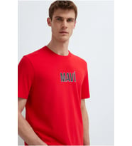 Mavi M0613186-70467 Mavi Logo Baskılı Tişört Erkek T-Shirt
