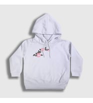 Presmono Unisex Çocuk Beyaz Marinette Dupain Cheng Mucize Uğur Böceği Miraculous Ladybug Kapüşonlu Sweatshirt 492078tt