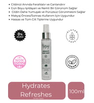 Msay Serenity Face Mist Nemlendirici, Bitki Özleriyle Ferahlatıcı, Canlandırıcı, Aydınlatıcı, Hyaluronik Asit, Yüz Spreyi