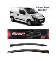 Citroen Nemo Mugen Cam Rüzgarlığı 2007-2017 arası 2'li  Sunplex (Beyaz)