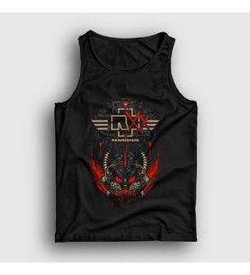 Presmono Unisex Siyah Zwanzig Rammstein Atlet 106783tt