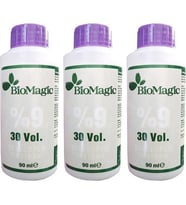 Bio Magic Developer Peroksit-Oksidan 30 Volüm %9 90 ml 3 Adet