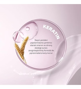 Intense Keratin Aşırı Yıpranmış Saçlara Özel Saç Bakım Kremi 250 Ml- Vegan