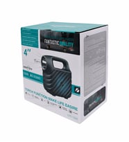 Ultratekno GTS 1525 Işıklı 4" Taşınabilir Bluetooth Hoparlör El Fenerli FM Radyo USB/TF/AUX Destekli Speaker