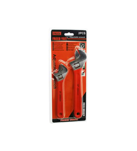 2PCS SET   8 İNÇ-200MM - 10 İNÇ-250MM  KURBAĞACIK ANAHTAR SETİ (5343)