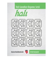 Halı - Türk Sanatları Boyama Serisi (20 Adet Kartpostal)