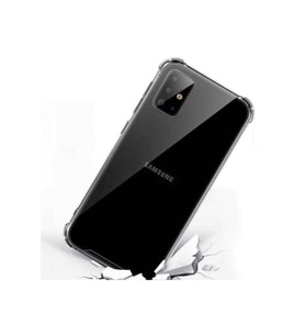 Samsung Galaxy S20 Şeffaf Tank Silikon Kapak