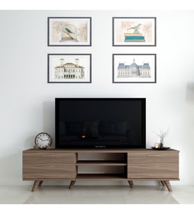 Moonlife İstanbul Tv Ünitesi Ceviz