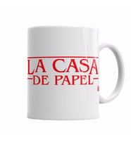 La Casa De Papel 07 Kupa Bardak Porselen
