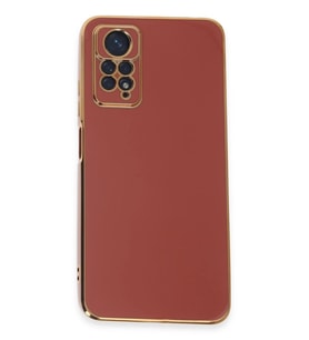 Pilelistore   Xiaomi Redmi Note 12 Pro 4G Kılıf Volet Silikon - Kırmızı