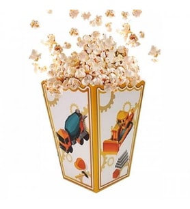 Pop Corn Mısır Kutusu İnşaat 8 adet-