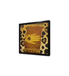 Etnik Motif Çerçeveli Mdf Tablo