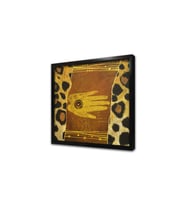 Etnik Motif Çerçeveli Mdf Tablo